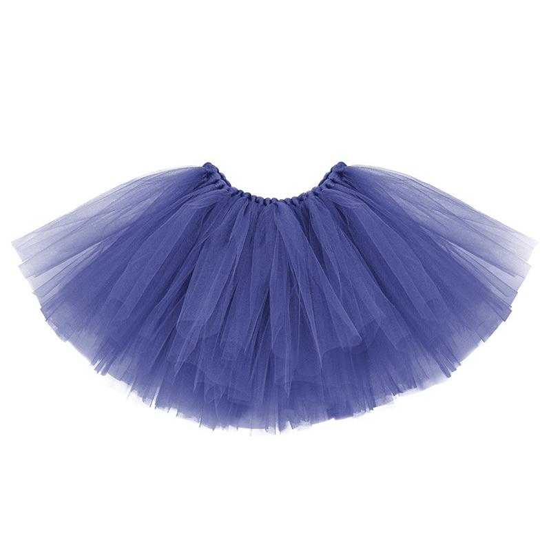 Tutu in blue with red bow, waist circumference 95cm