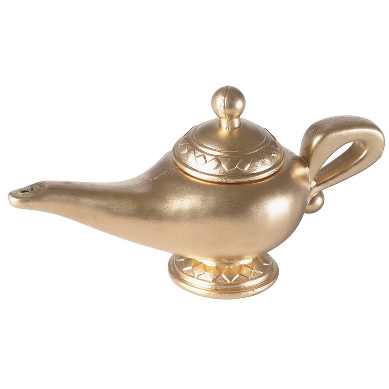 1001 nights magic lamp gold