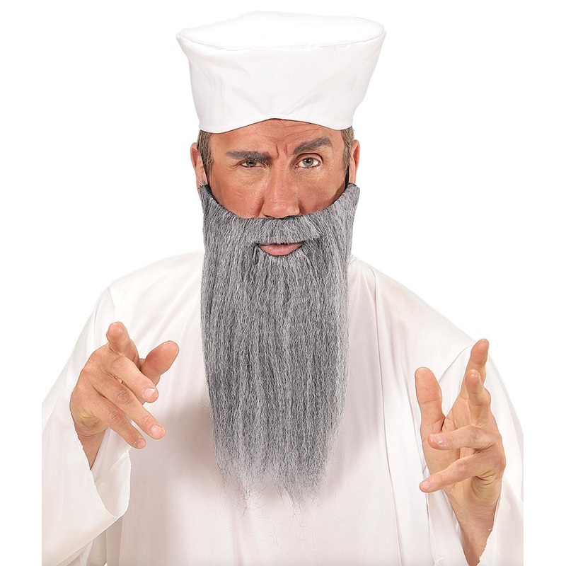 2-part wizard full beard with turban