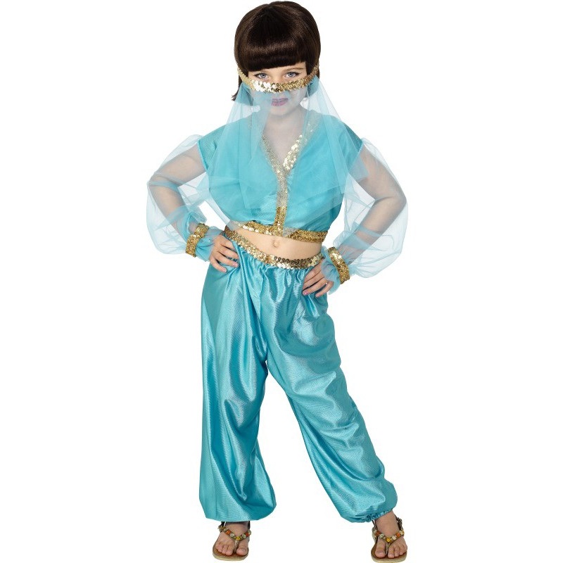 Belly dancer costume deluxe for children