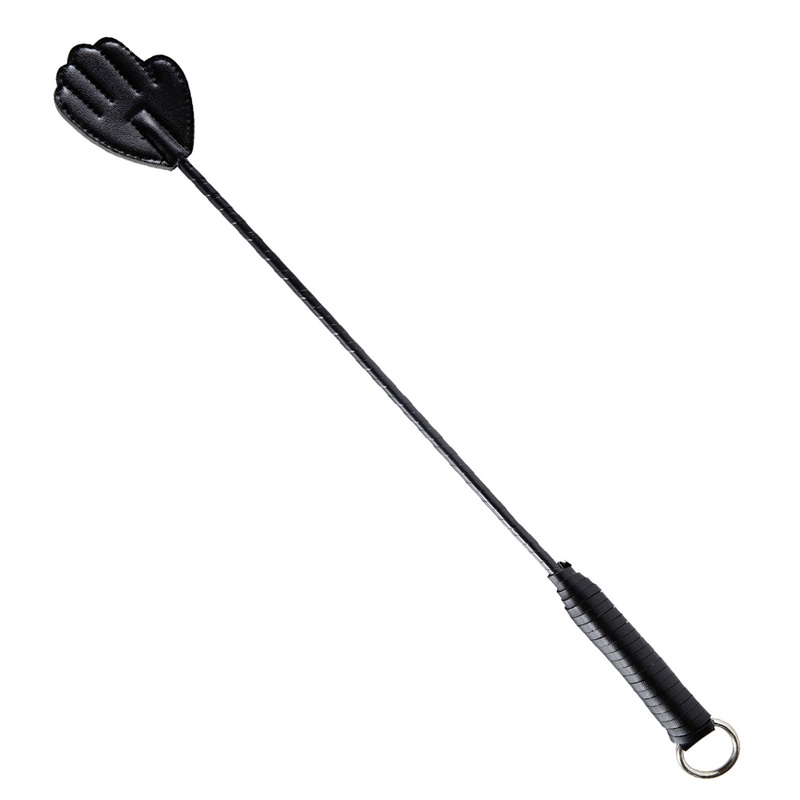 Black dominatrix whip