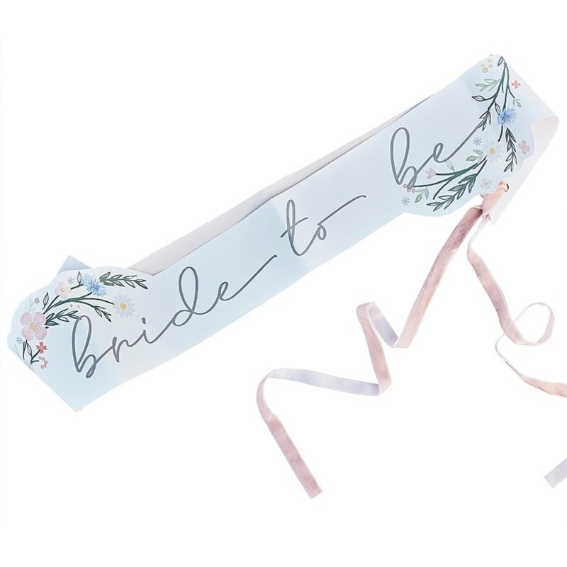 Boho Wedding Bride to be Sash
