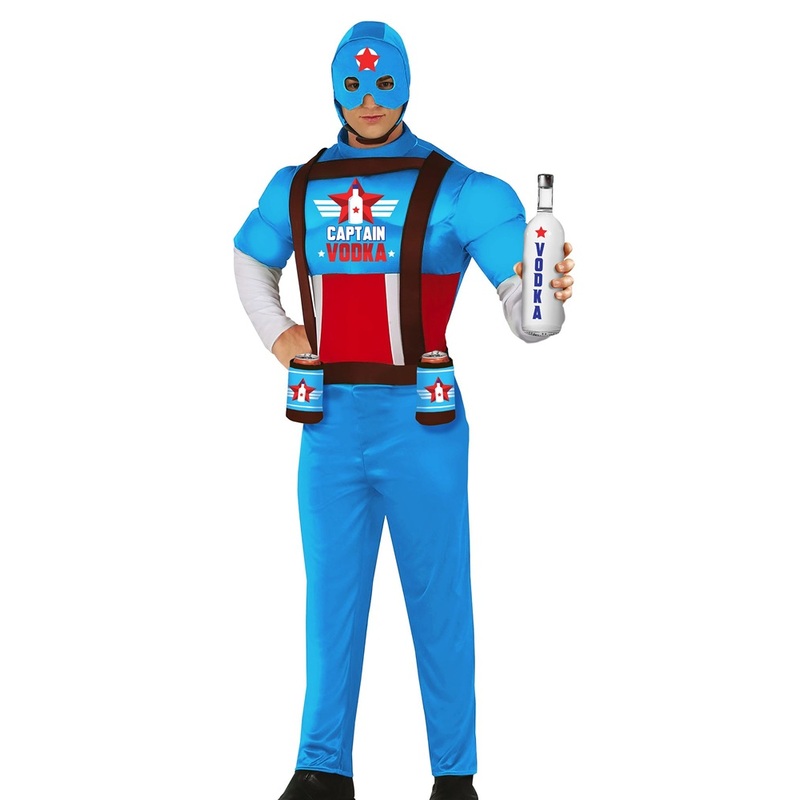 Captain Vodka Men's Costume M