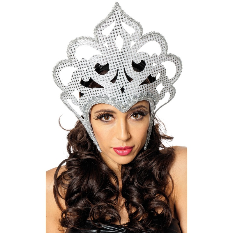 Oriental sequin crown