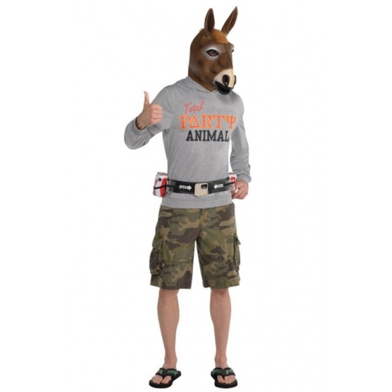 Party donkey men's costume
