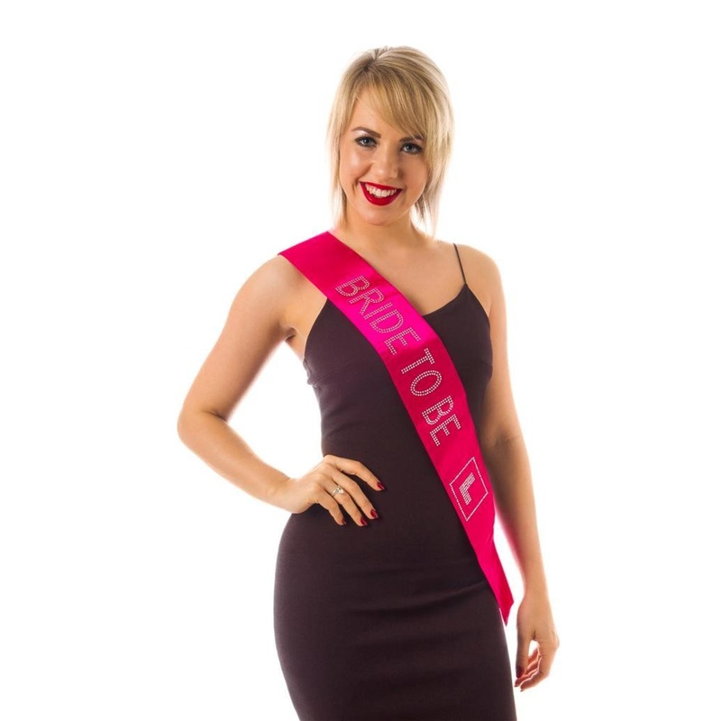 Pink ball women's sash