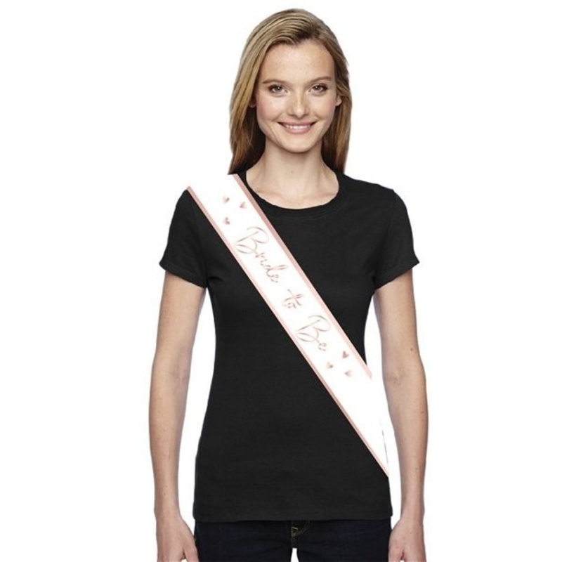 Shiny Bachelorette Bride to be sash