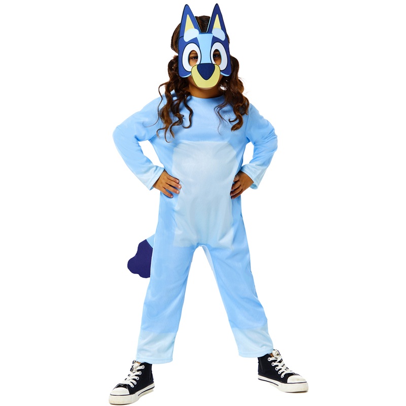 Bluey kids costume recycled