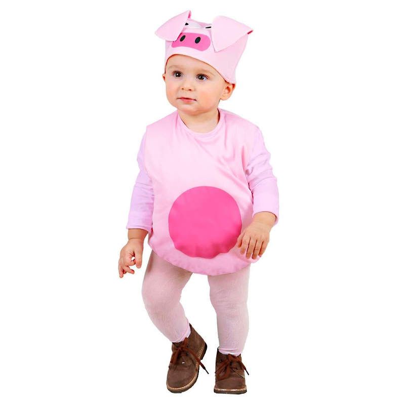 Cute pig baby costume