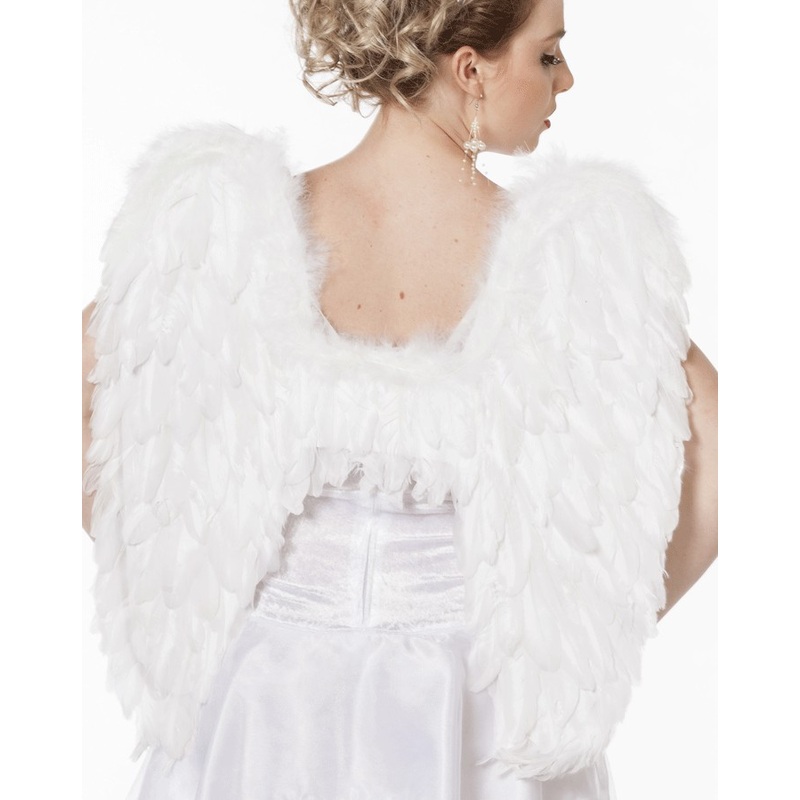 Deluxe angel wings made of feathers