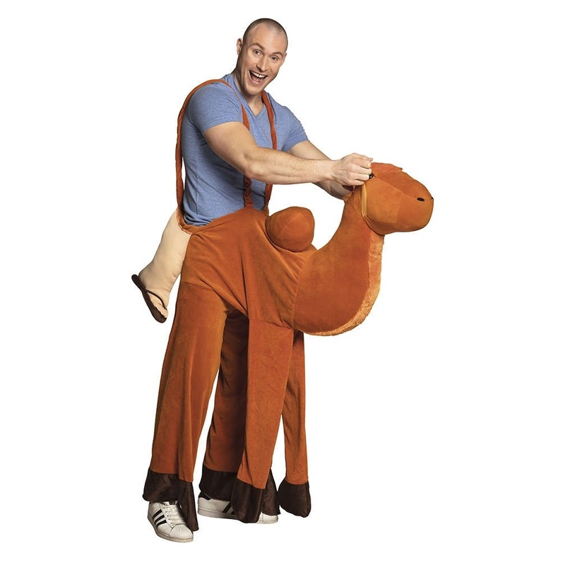 Desert rider camel costume for adults