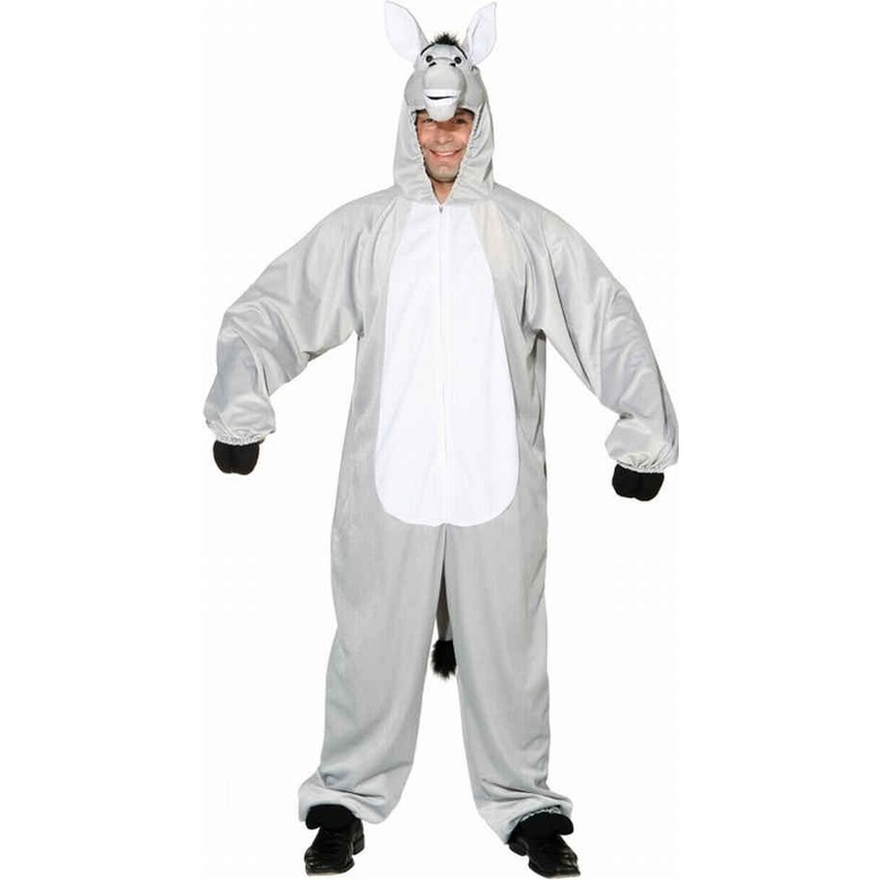 Donkey men's overall costume