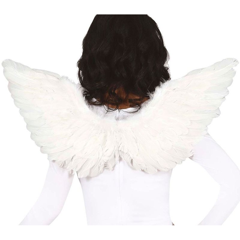 Feather wings 62cm white