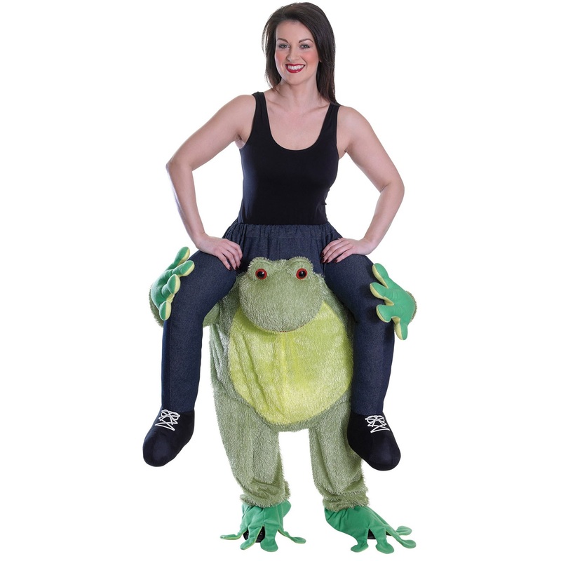 Ferdinand frog piggyback costume