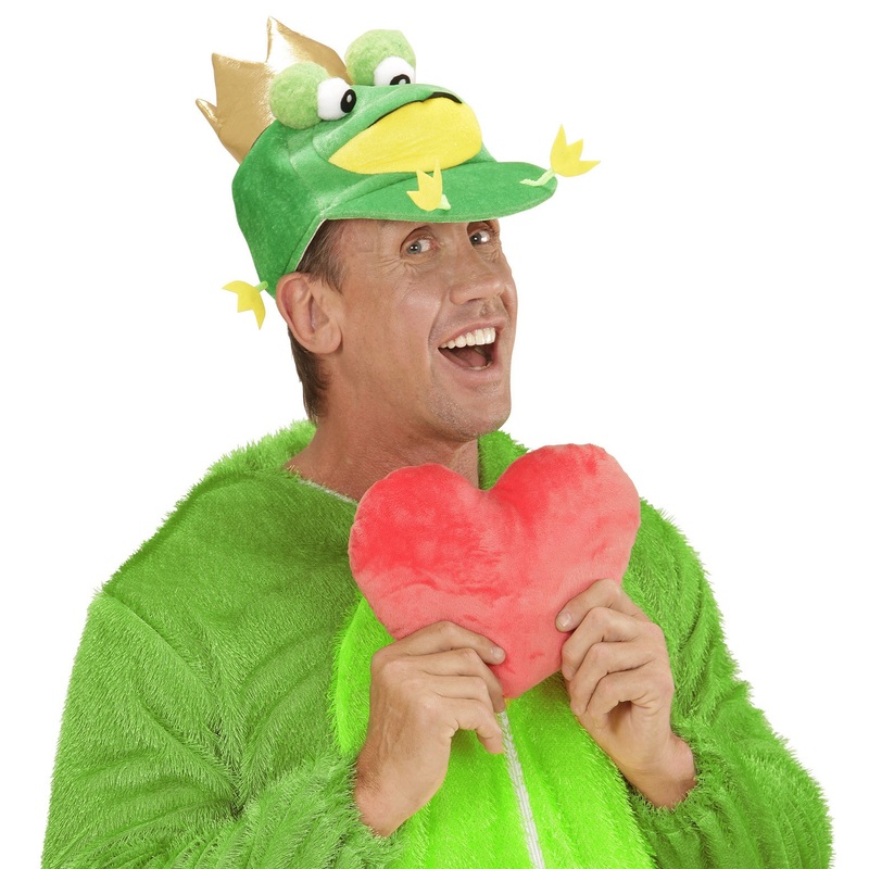 Happy frog prince cap