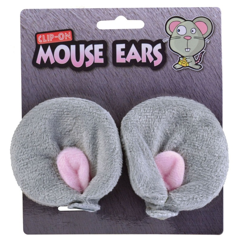 Mouse ears on hair clips