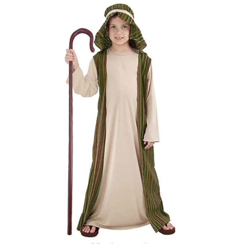 Nativity play shepherd child costume