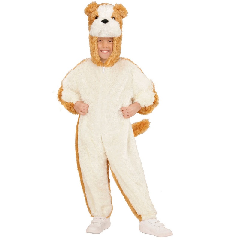Plush dog costume for kids 98