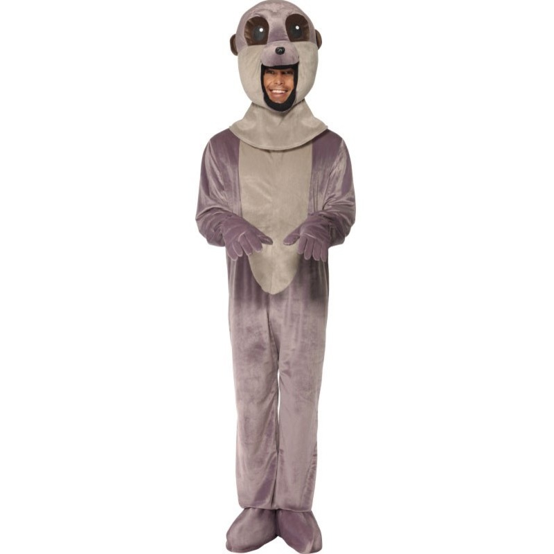 Plush monkey costume