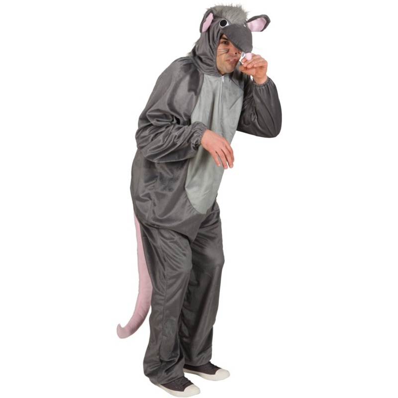 Plush rat unisex costume S-M