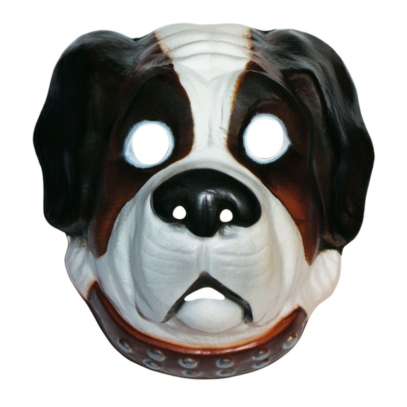 Saint Bernard Barry animal mask