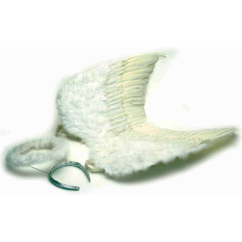 White angel costume set