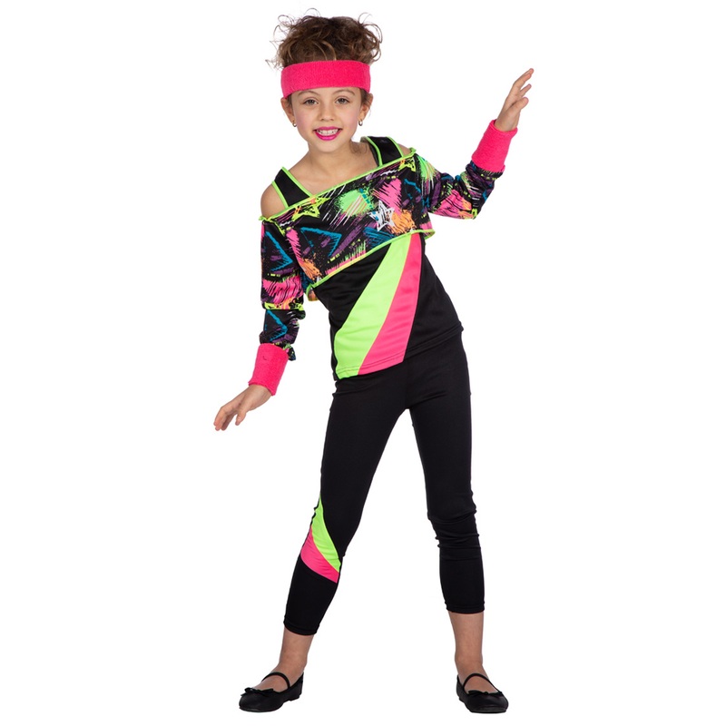 80s aerobics girl costume 116