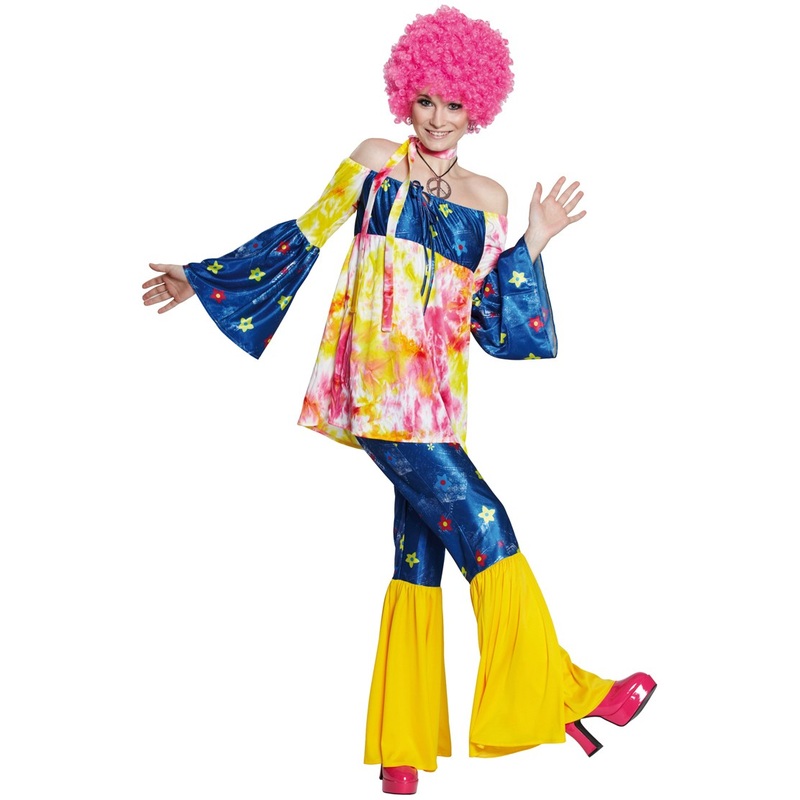 Hippie clown costume for women 34