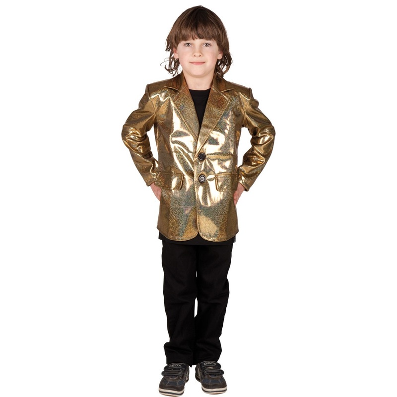 Little Disco King gold jacket