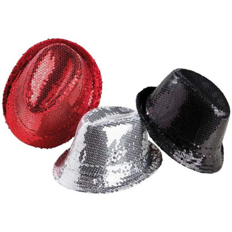Sequin hat in 6 colors