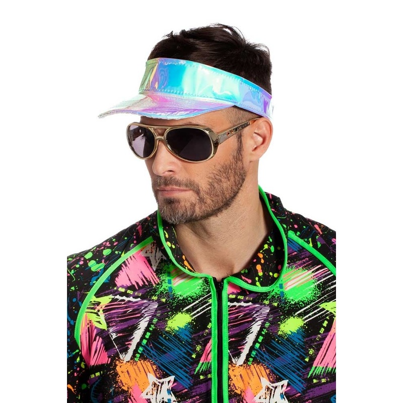 80s holographic sun visor