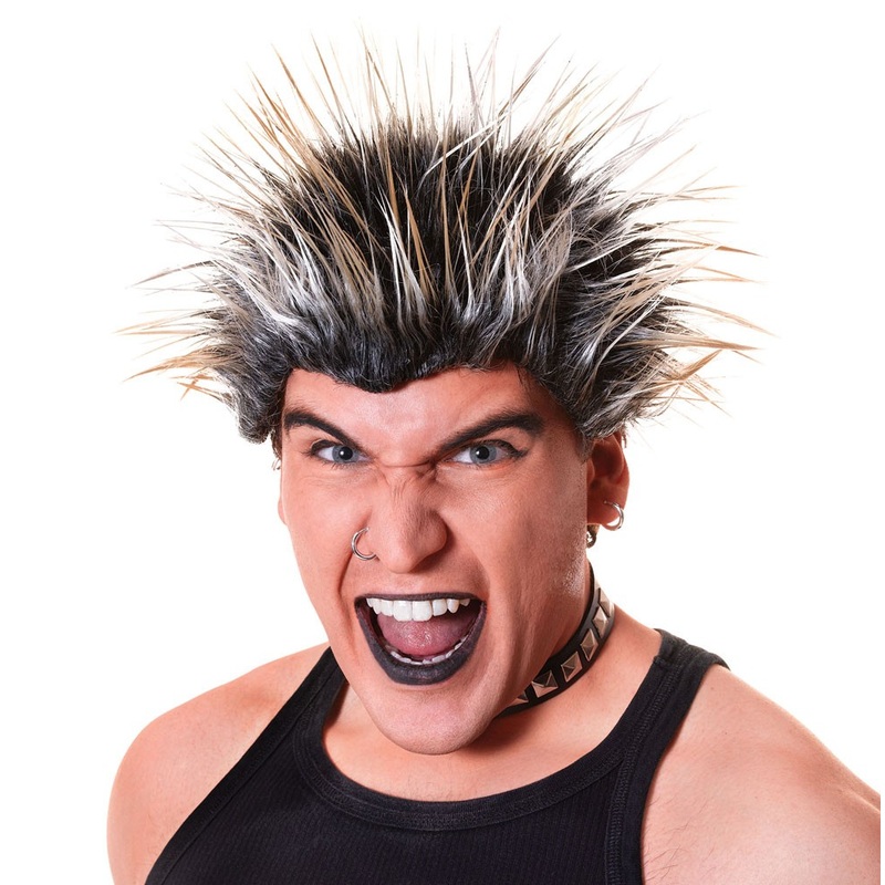 80s spiky wig