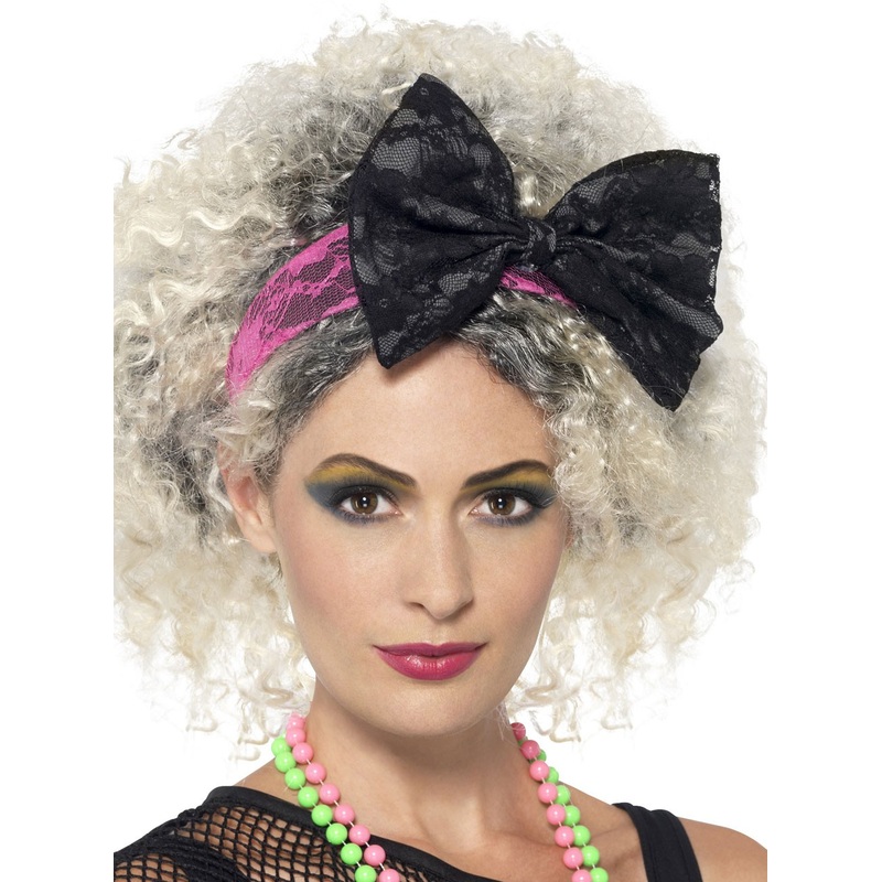 Black bow headband