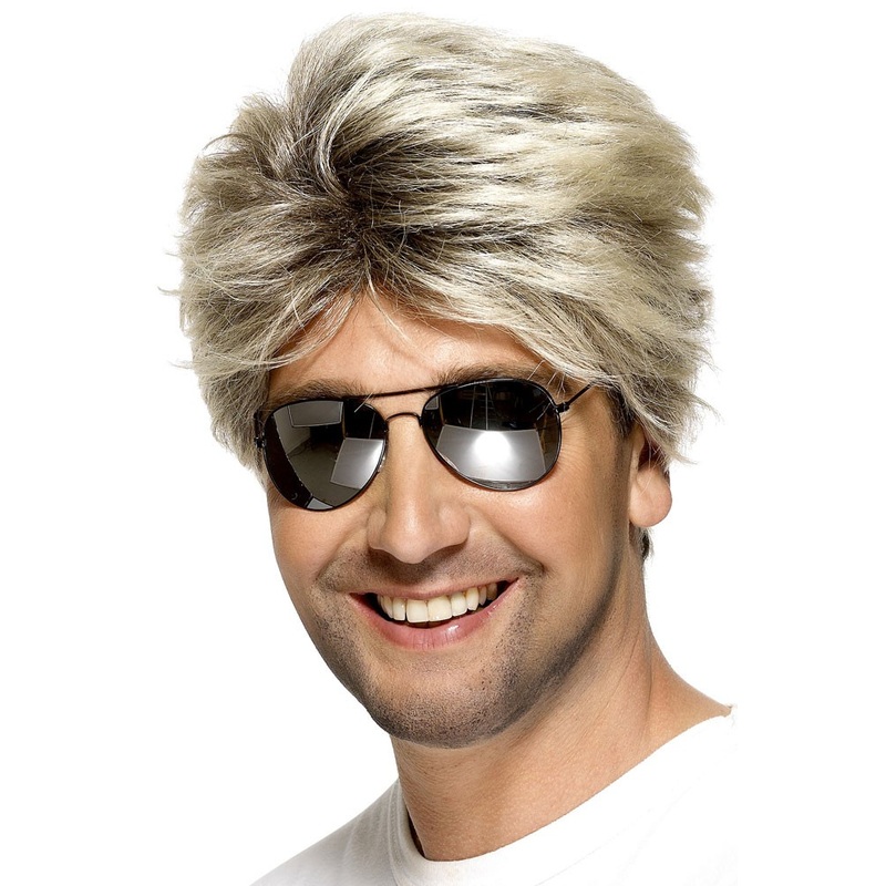 Blonde chub wig
