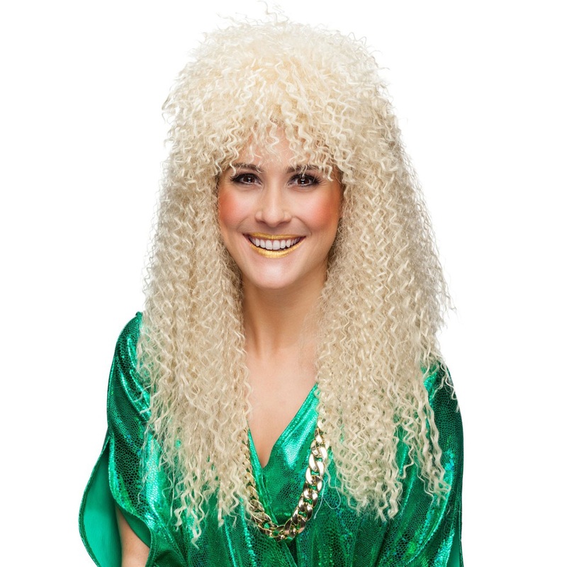 Blonde curly ladies wig Jenny
