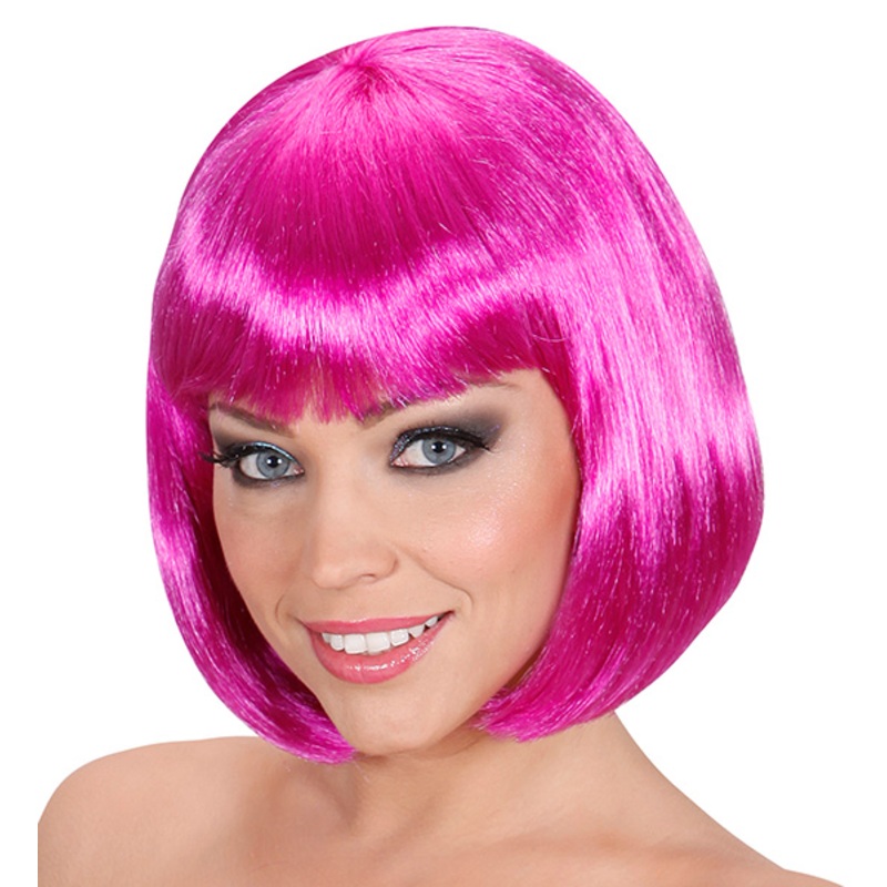 Bob wig purple