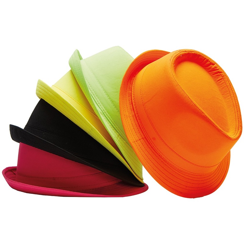 Chic 80s fedora hat