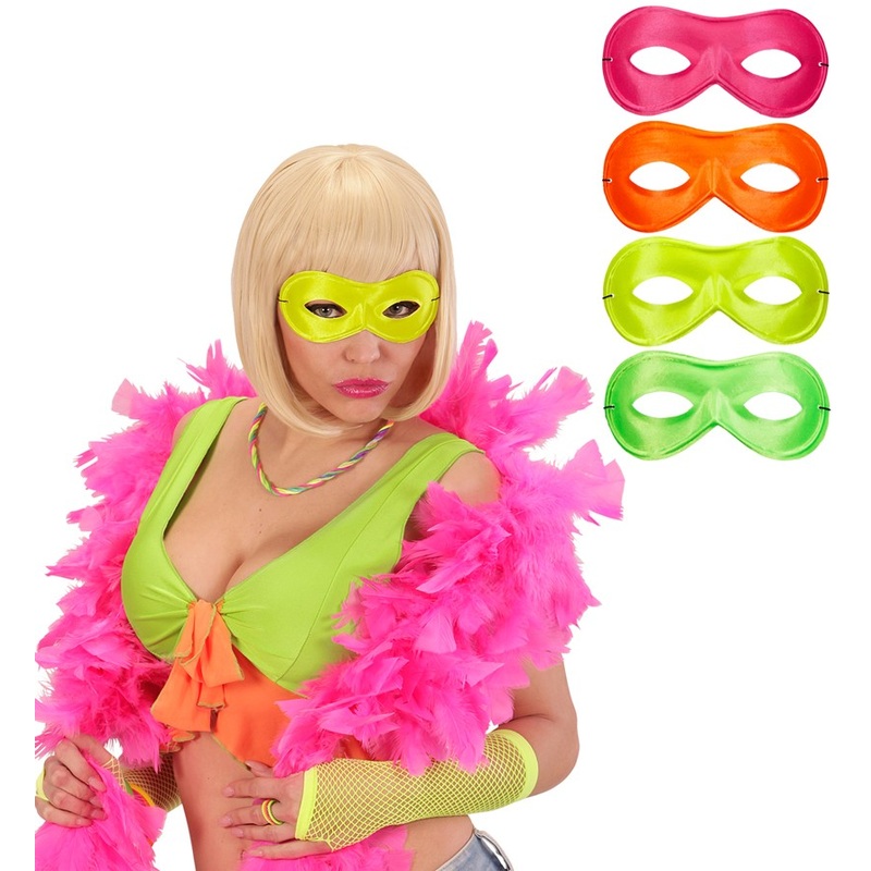 Colorful neon eye mask