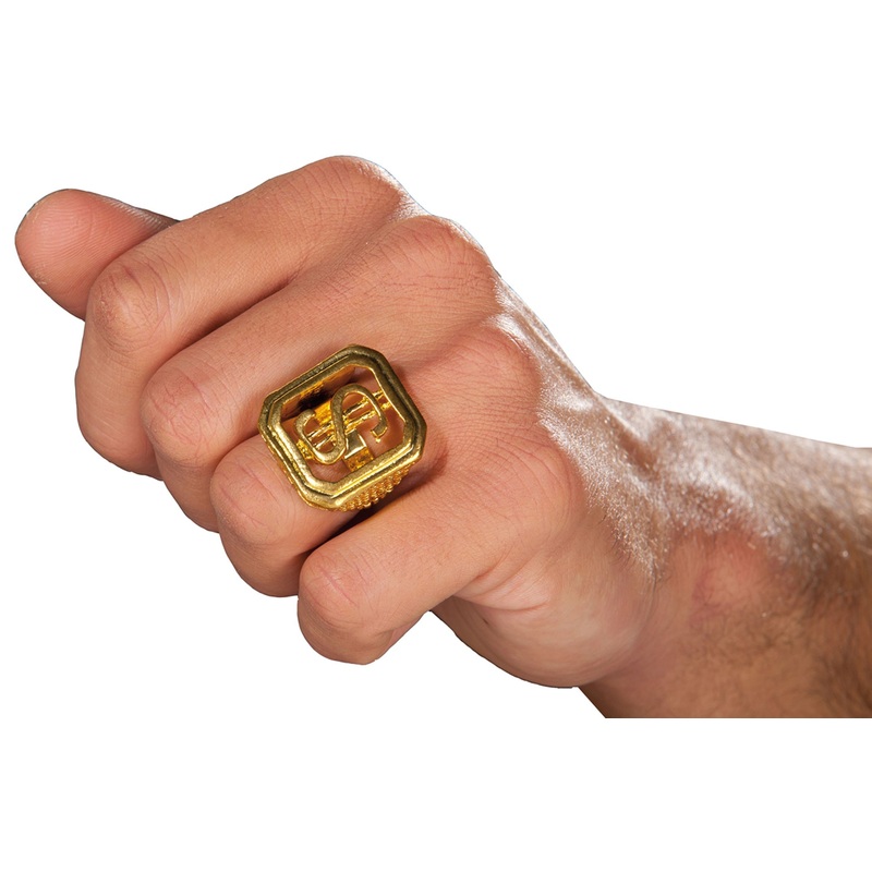 Dollar Ring Bling Pimp Daddy