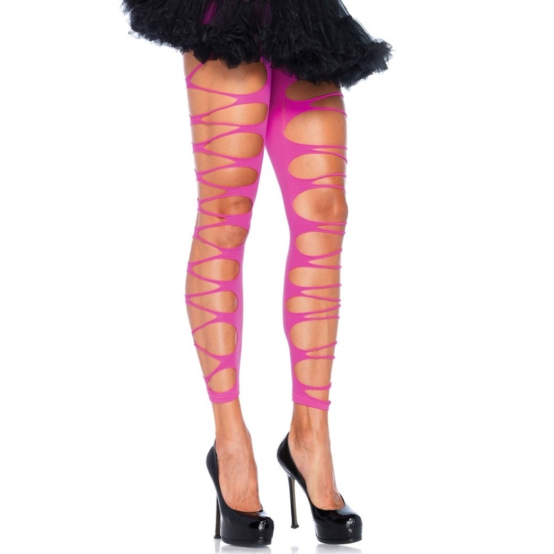 Dream in pink hole leggings
