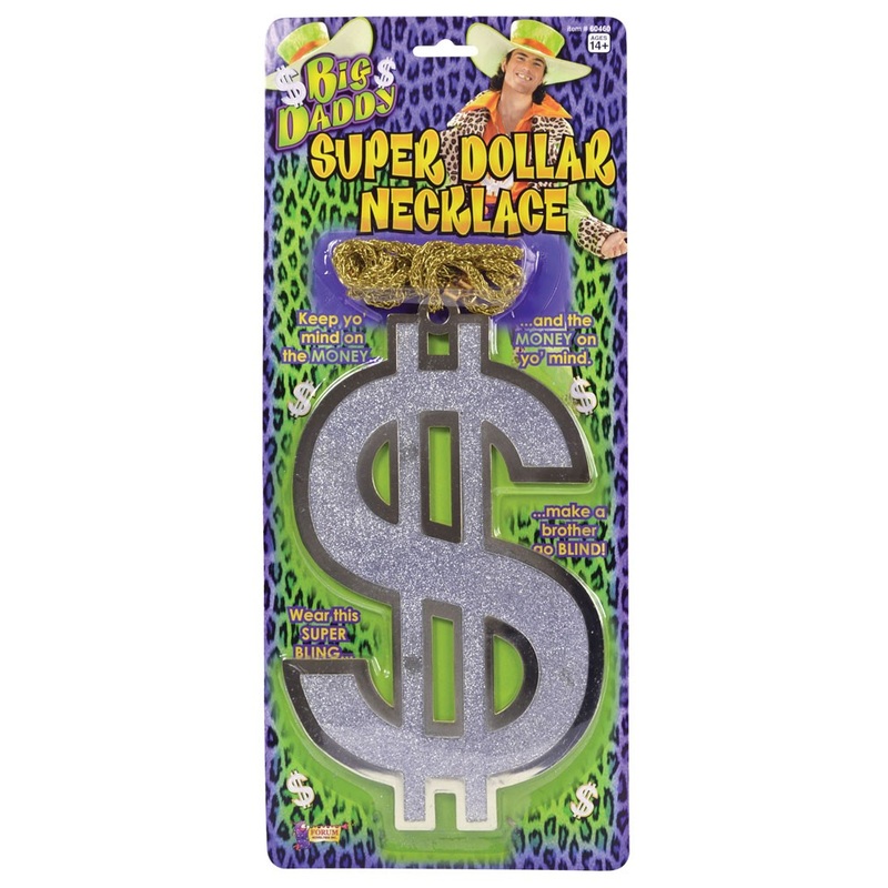 Flashy XL dollar chain