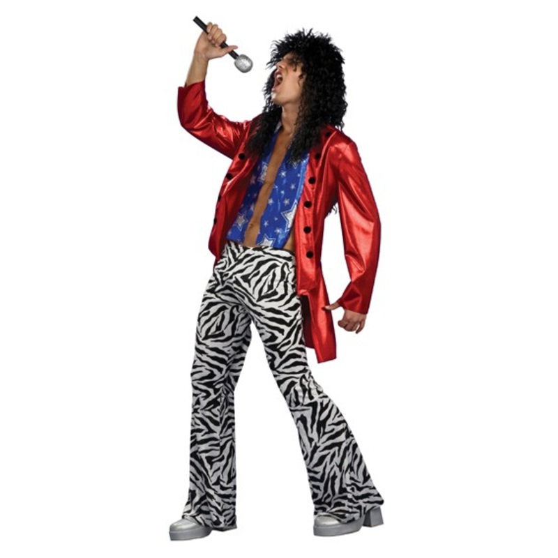 Men's heavy metal rocker costume