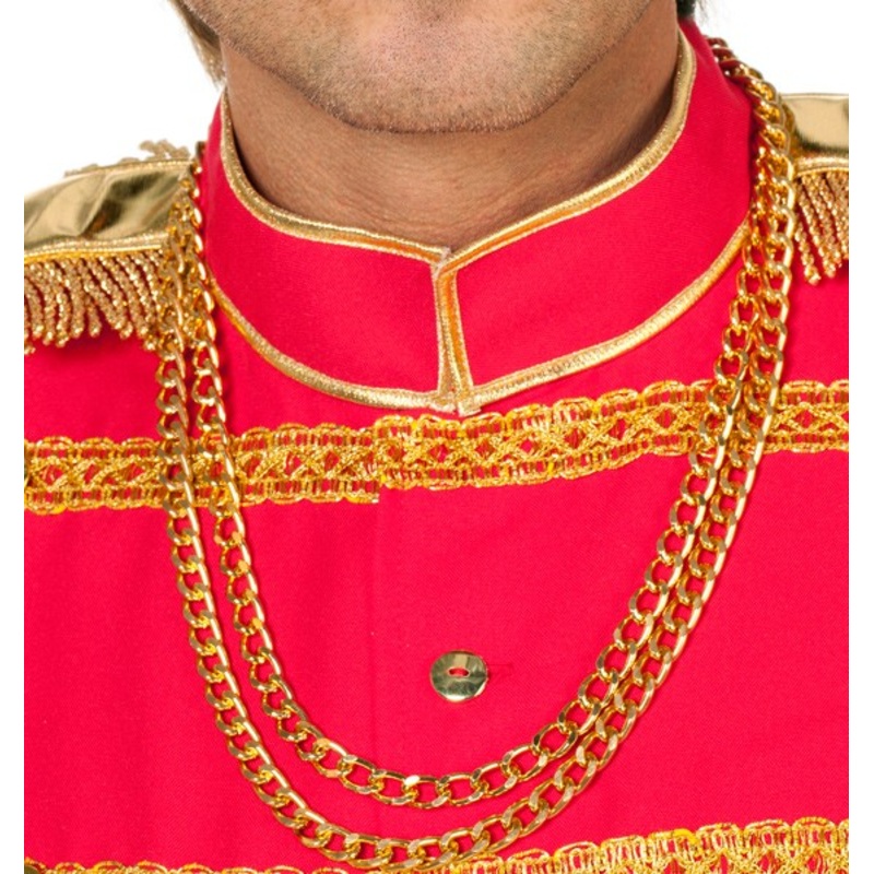Poser gold chain 34cm