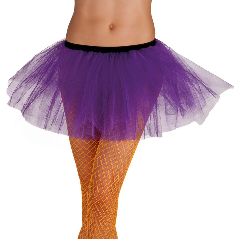 Purple 80s Party Tutu Skirt