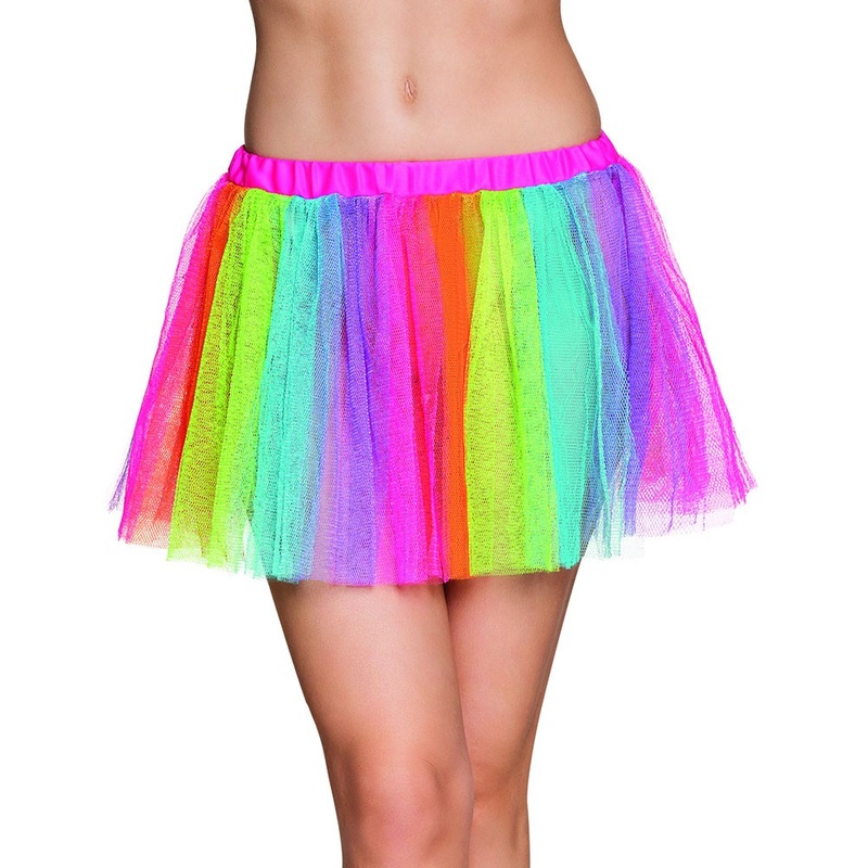 Rainbow ladies tutu