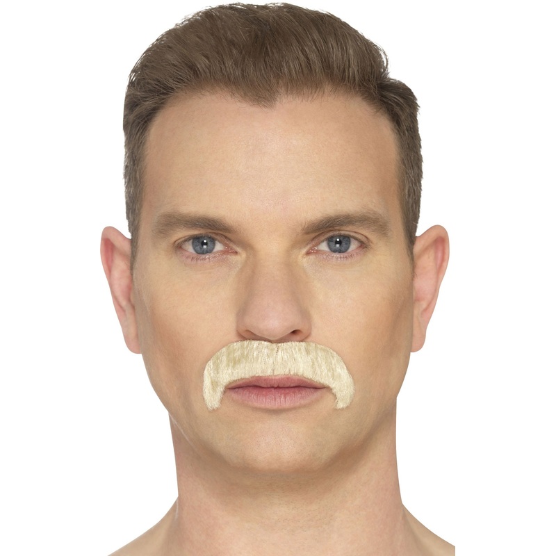 Blond men's beard