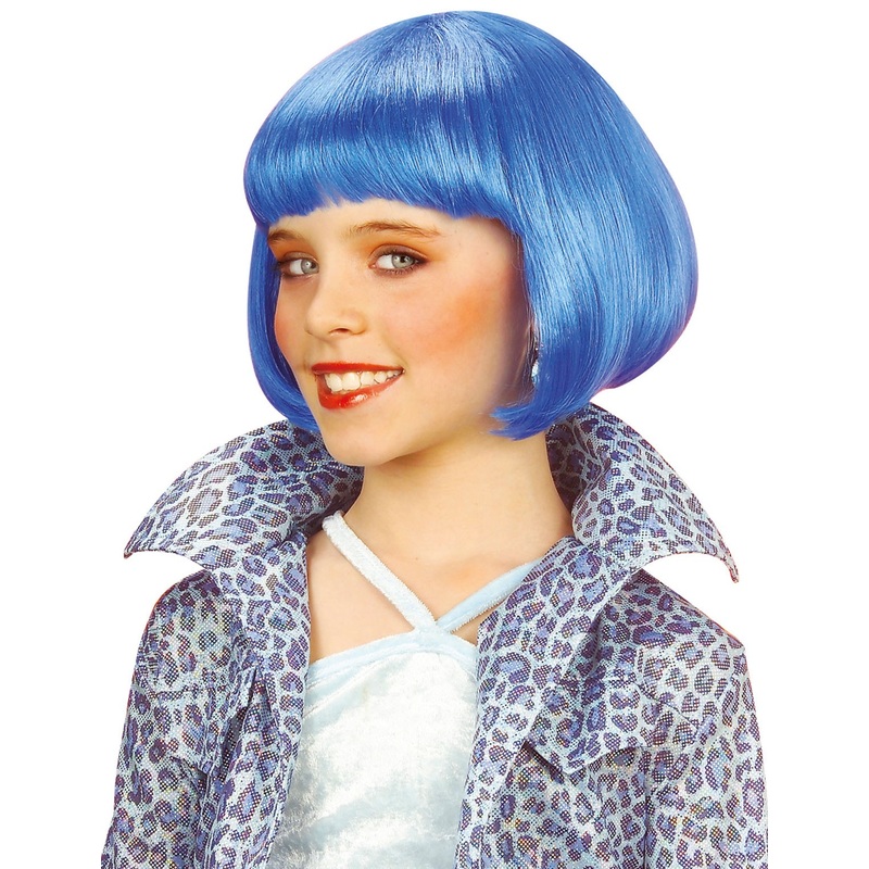 Blue Stephanie child wig