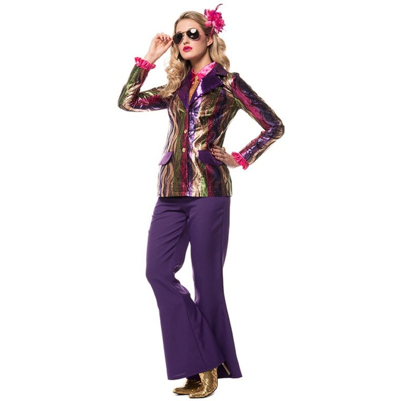 Disco glamor girl ladies costume 34