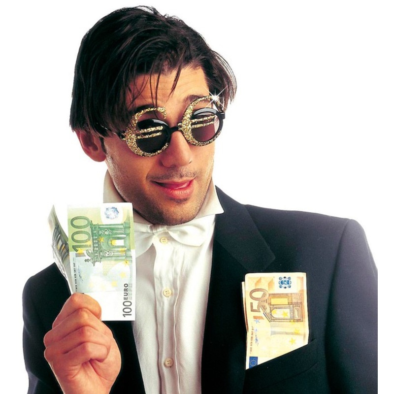 Euro sign glasses