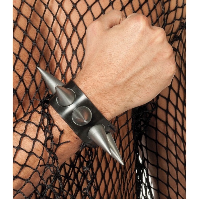 Giant spike punk bracelet
